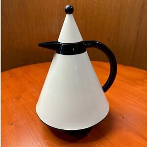 Vintage 1980's Emsa Rio Thermos Plastic and Glass Carafe